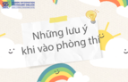 Những lưu ý khi vào phòng thi tốt nghiệp THPT