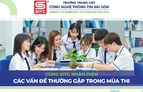 BÀI 1: Cùng SITC nhận diện các vấn đề thường gặp trong mùa thi