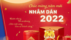 Chúc mừng xuân Nhâm Dần 2022