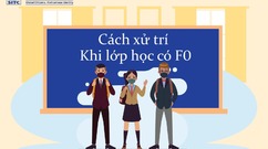 [Sổ tay ngày trở lại trường học] Cách xử trí khi lớp học có F0