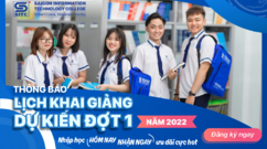 THÔNG BÁO KHAI GIẢNG ĐỢT 1 NĂM 2022