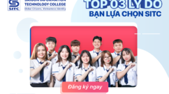 Top 3 lý do để bạn lựa chọn tại Trường TC Công nghệ thông tin Sài Gòn (SITC)