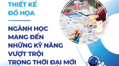 Thiết kế đồ họa: Ngành học mang đến những kỹ năng vượt trội trong thời đại mới