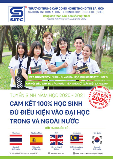 Tải thông tin cơ hội chuyển tiếp Đại học và du học cùng SITC